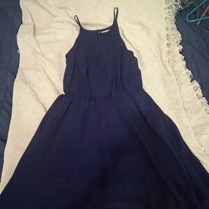 Miami Deep Blue Sleeveless Top